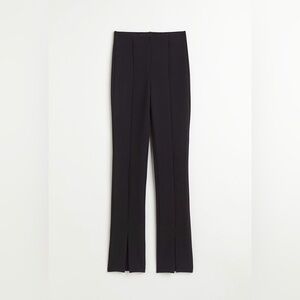 NWT H&M Slit-Hem Textured Legging Pants